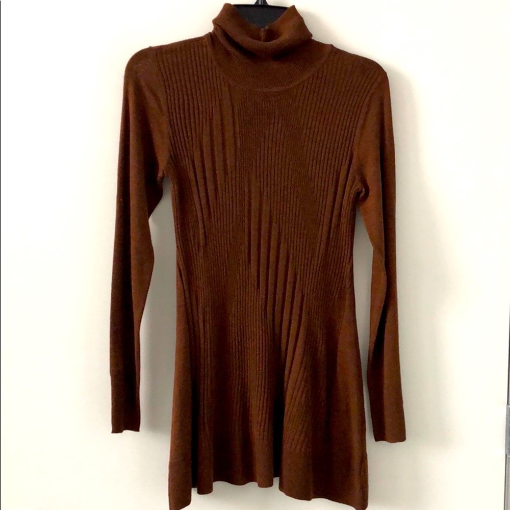 Apt 9 brown sweater tunic - brand new!